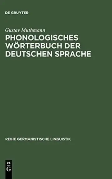 Cover of Phonologisches Worterbuch Der Deutschen Sprache
