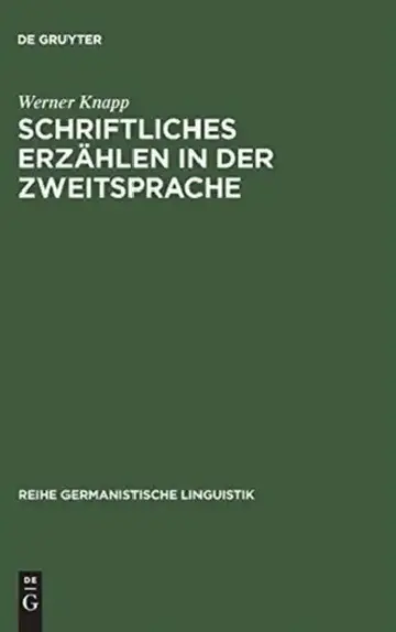 Cover of Schriftliches Erzählen in Der Zweitsprache