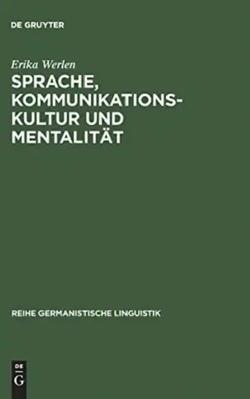 Cover of Sprache, Kommunikationskultur und Mentalität