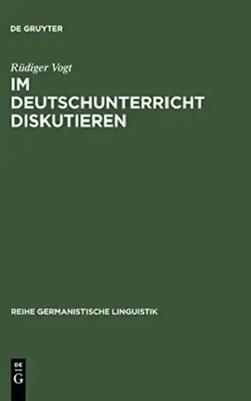 Cover of Im Deutschunterricht diskutieren