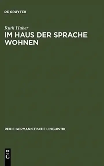 Cover of Im Haus der Sprache wohnen