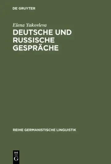 Cover of Deutsche und russische Gespräche