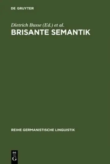 Cover of Brisante Semantik