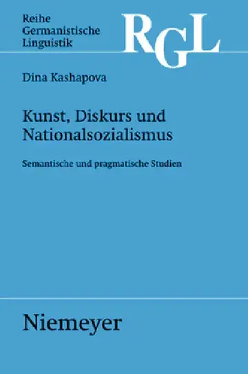Cover of Kunst, Diskurs und Nationalsozialismus