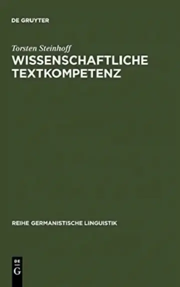 Cover of Wissenschaftliche Textkompetenz