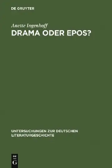 Cover of Drama oder Epos?