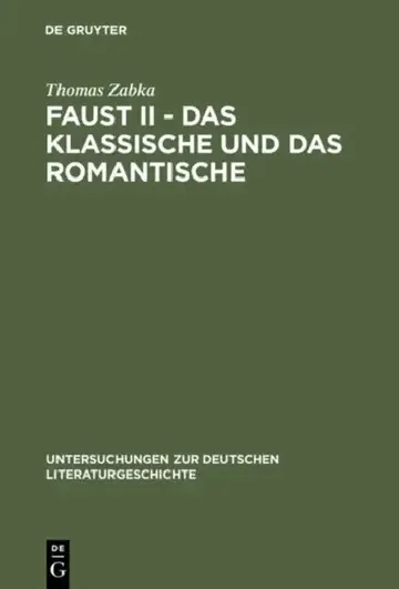 Cover of Faust II - Das Klassische und das Romantische