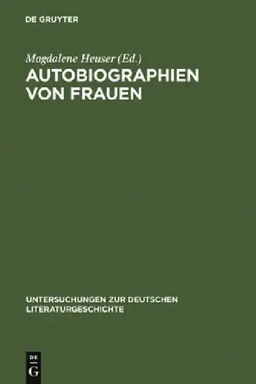 Cover of Autobiographien von Frauen