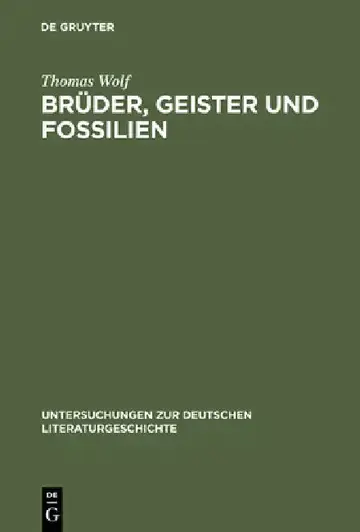 Cover of Brüder, Geister und Fossilien