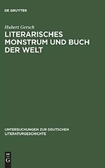 Cover of Literarisches Monstrum Und Buch Der Welt