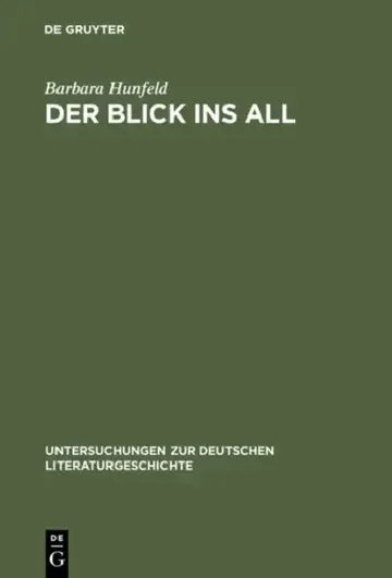 Cover of Der Blick ins All