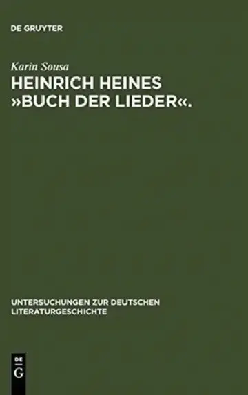 Cover of Heinrich Heines »Buch Der Lieder«.
