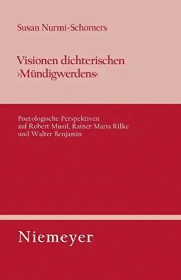 Cover of Visionen Dichterischen 'Mündigwerdens'