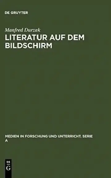 Cover of Literatur auf dem Bildschirm