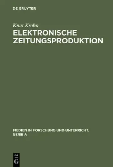 Cover of Elektronische Zeitungsproduktion