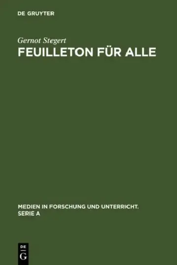 Cover of Feuilleton für alle