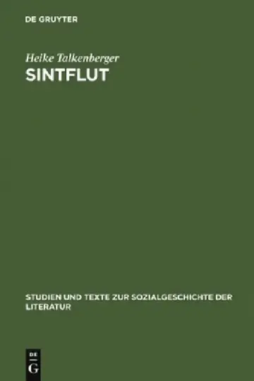 Cover of Sintflut