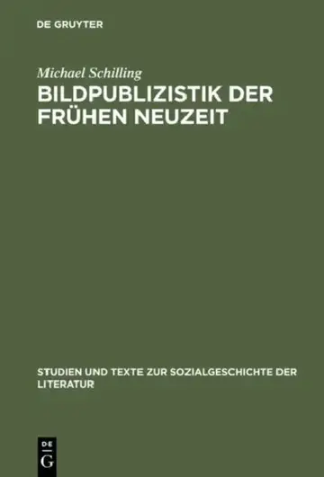 Cover of Bildpublizistik der frühen Neuzeit