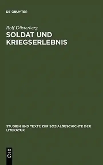 Cover of Soldat und Kriegserlebnis