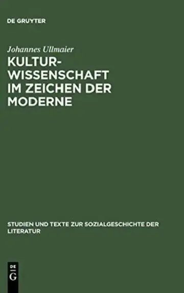 Cover of Kulturwissenschaft im Zeichen der Moderne