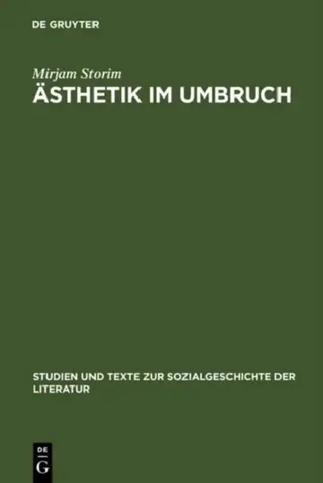 Cover of Ästhetik Im Umbruch