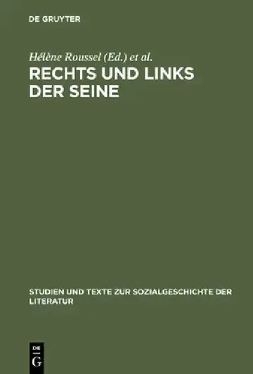 Cover of Rechts und links der Seine