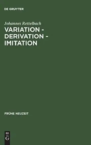 Cover of Variation - Derivation - Imitation