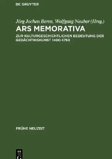 Cover of Ars memorativa