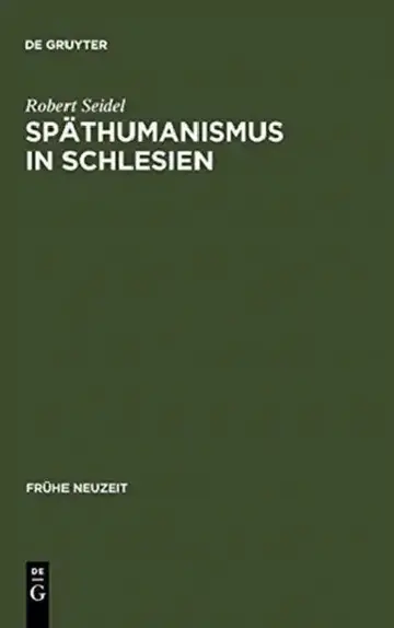 Cover of Späthumanismus in Schlesien