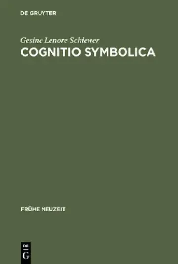 Cover of Cognitio symbolica