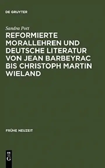 Cover of Reformierte Morallehren und deutsche Literatur von Jean Barbeyrac bis Christoph Martin Wieland