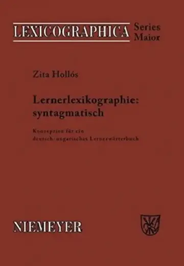 Cover of Lernerlexikographie
