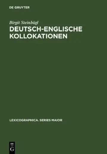 Cover of Deutsch-englische Kollokationen