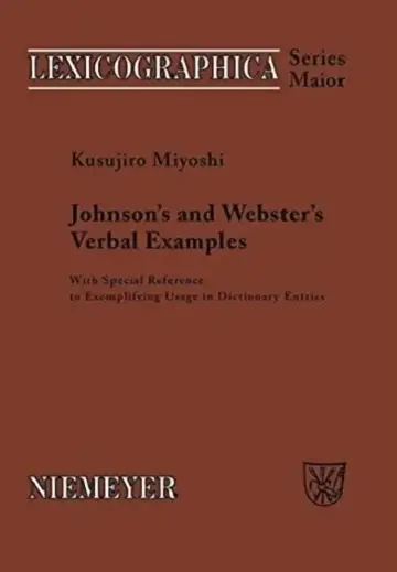 Cover of Johnson's and Webster's Verbal Examples