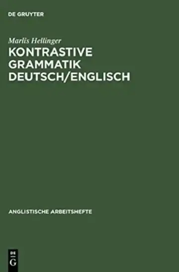 Cover of Kontrastive Grammatik Deutsch/Englisch