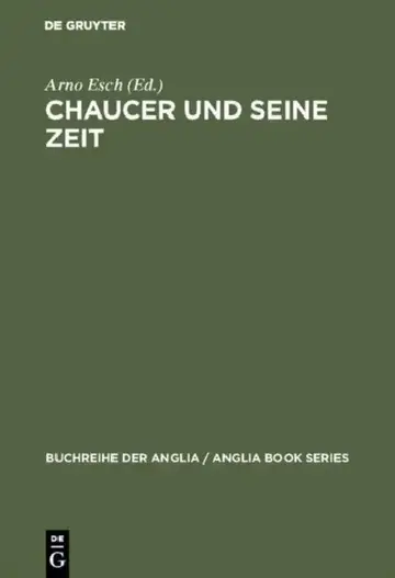 Cover of Chaucer und seine Zeit