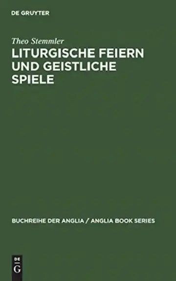Cover of Liturgische Feiern und geistliche Spiele