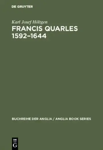 Cover of Francis Quarles 1592-1644