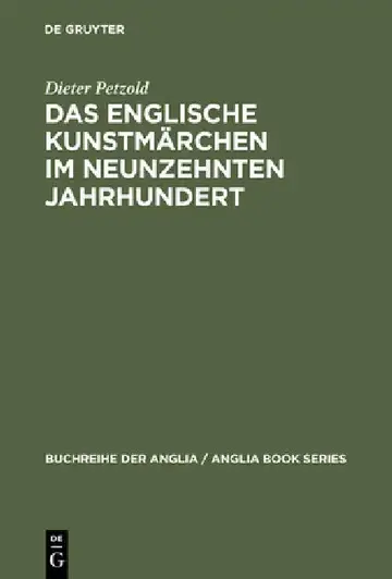Cover of Das englische Kunstmärchen im neunzehnten Jahrhundert
