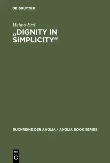 Cover of "Dignity in Simplicity"