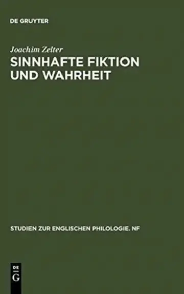 Cover of Sinnhafte Fiktion Und Wahrheit