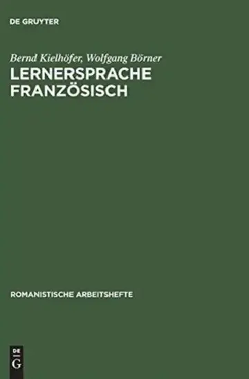 Cover of Lernersprache Französisch