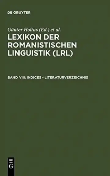 Cover of Indices - Literaturverzeichnis