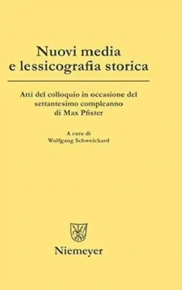 Cover of Nuovi media e lessicografia storica