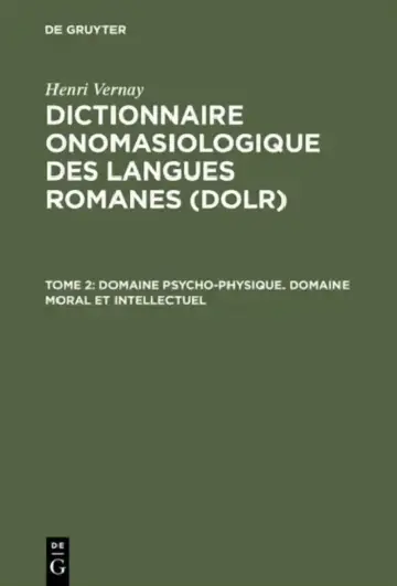 Cover of Domaine Psycho-physique. Domaine Moral Et Intellectuel