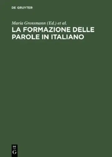 Cover of La Formazione Delle Parole in Italiano