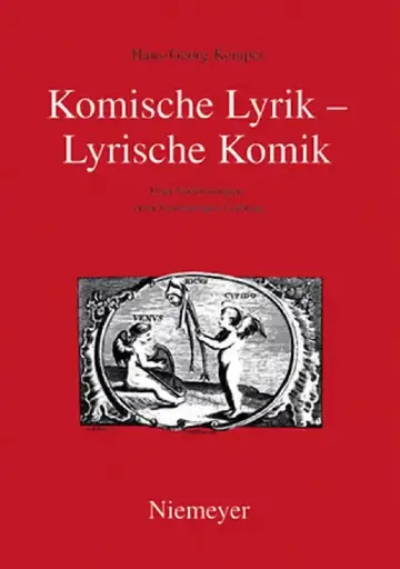Cover of Komische Lyrik - Lyrische Komik