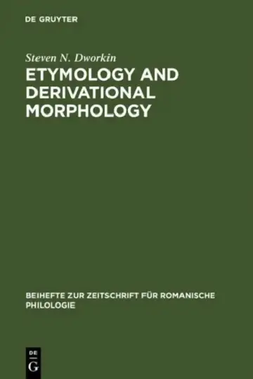 Cover of Etymology and Derivational Morphology