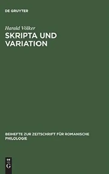Cover of Skripta und Variation
