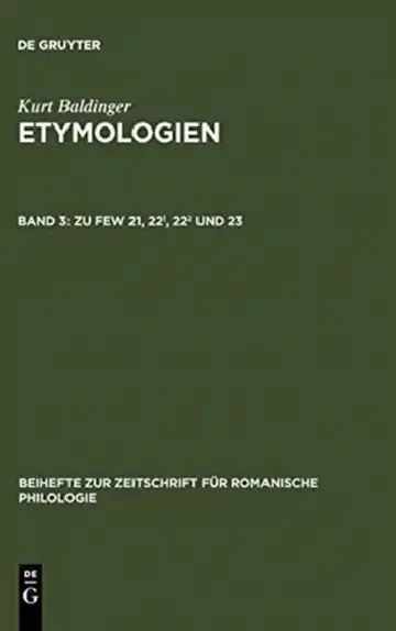 Cover of Zu Few 21, 22¹, 22² Und 23